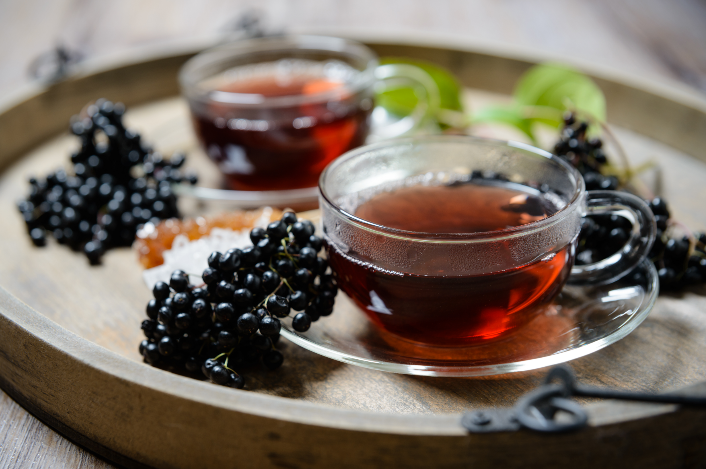 Winter Warmer Elderberry Cordial