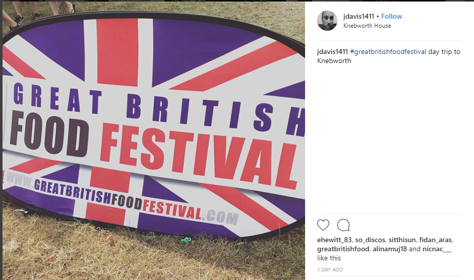 Instagram - British Food Festival