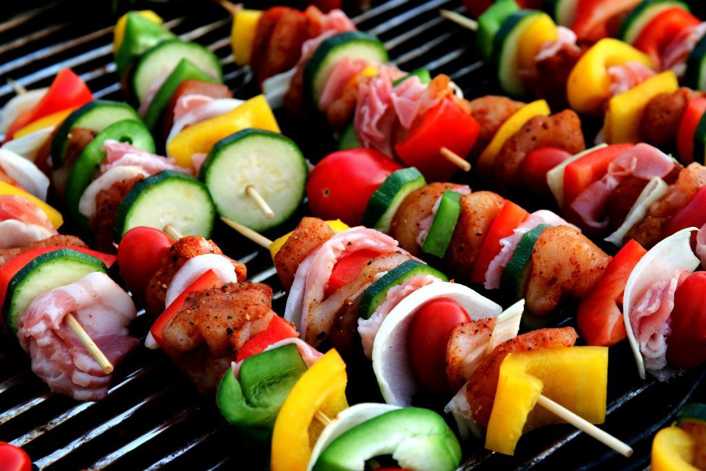 Kebab On Grill