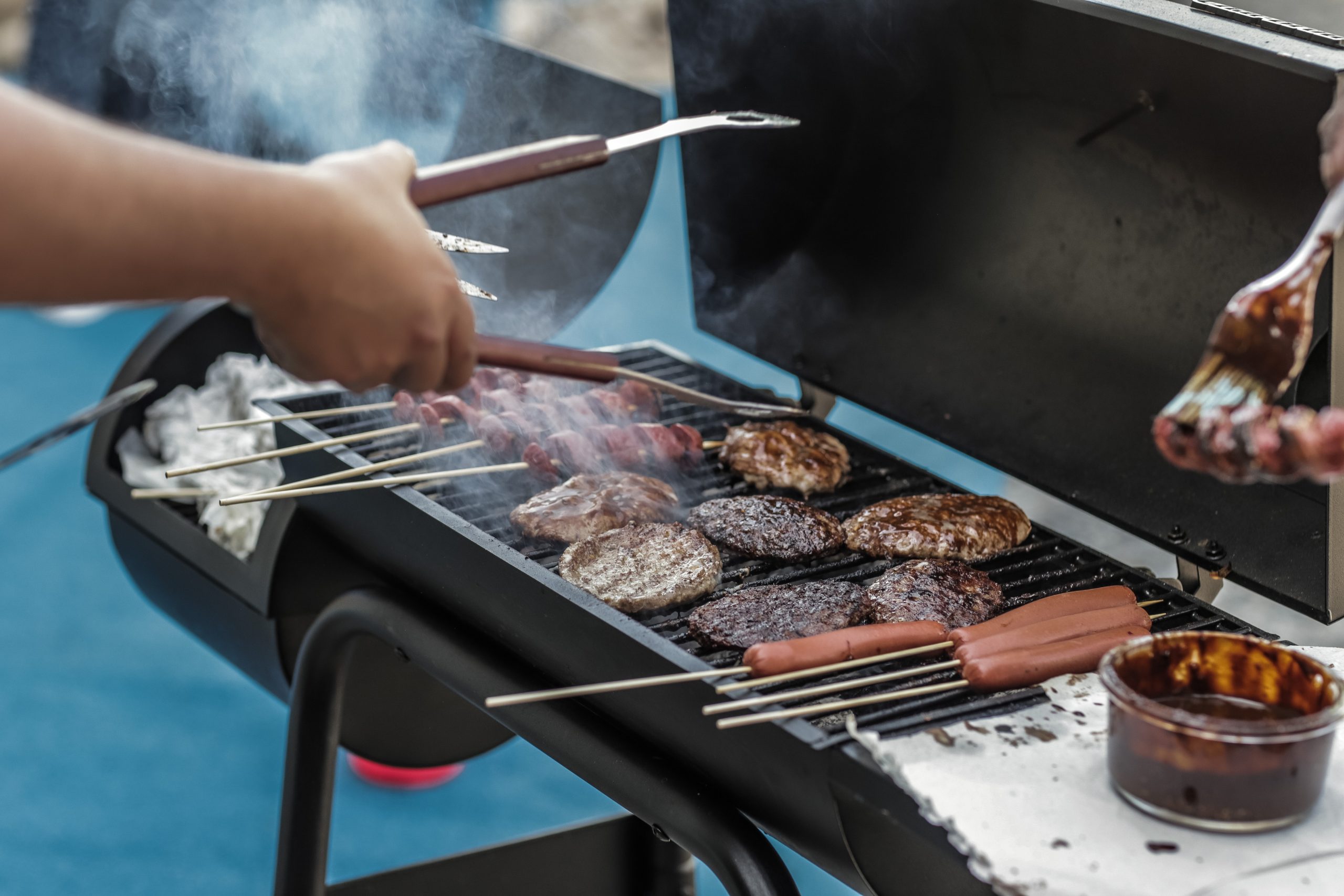 Cooking On BBQ