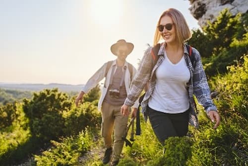 hikers in the lake district